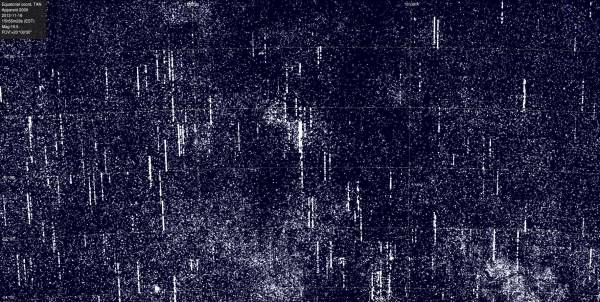 Streaks near M8 Streaks near M8