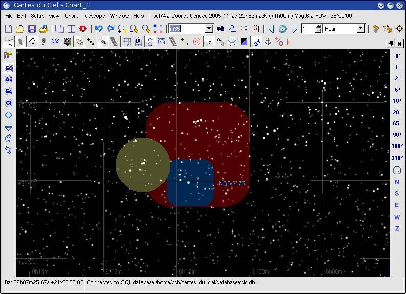Deep sky object color