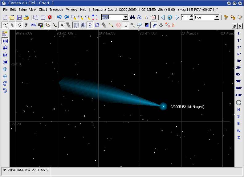 New comet drawing