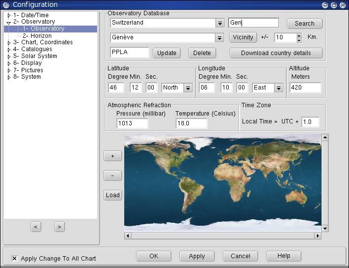new observatory database