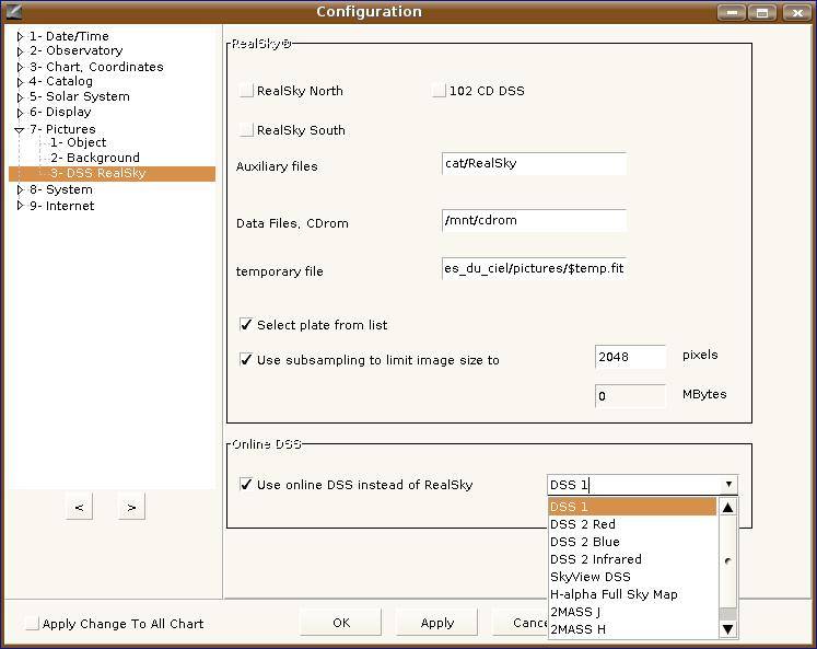 Online Images setting