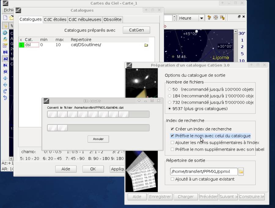 Build the PPMXL catalog with Catgen