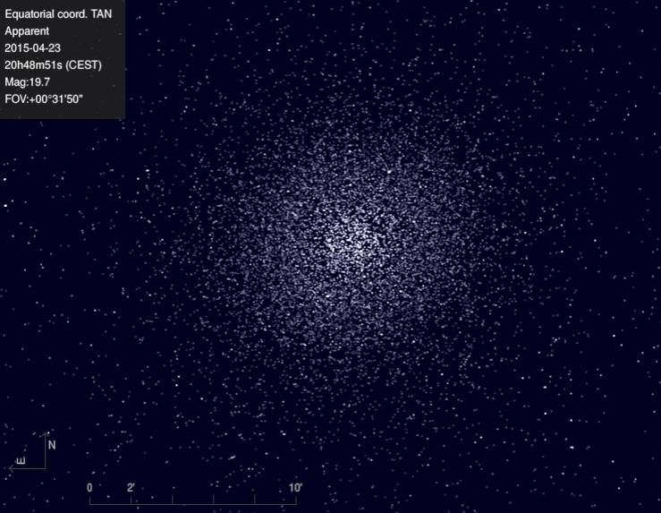 M13 with URAT1 catalog